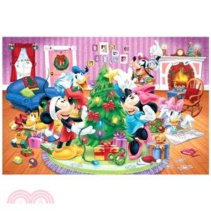 Mickey Mouse&Friends相聚聖誕節夜光拼圖1000片