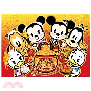 Disney 招財進寶燙金拼圖108片