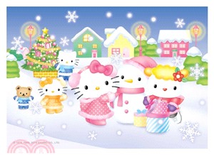 Hello Kitty迎冬聖誕拼圖108片