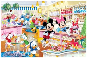 Mickey Mouse&Friends點心咖啡屋拼圖1000片