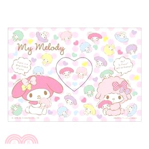 My Melody甜心閨蜜心形拼圖200片