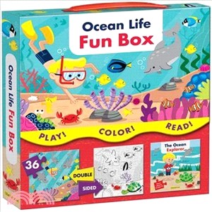 Ocean Life Fun Box ― Includes a Storybook and a 2-in-1 Puzzle