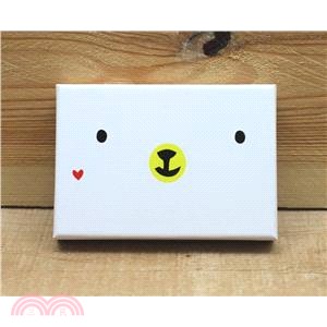 白熊 紙盒名片卡64入(白熊好快樂)