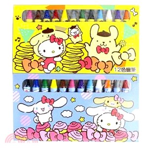 Hello Kitty 狗年12色蠟筆