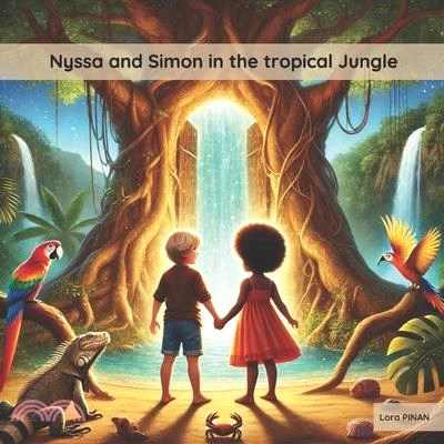 Nyssa and Simon in the tropical jungle