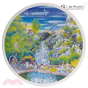 榴小妞觀光景點陶瓷杯墊-花蓮37(太魯閣)