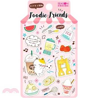 Foodie Friends 手工貼紙-消暑冰品