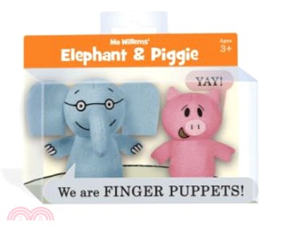 Elephant & Piggie Finger Puppets (大象小豬指偶)