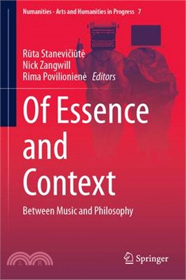 Of Essence and Context ― Between Music and Philosophy