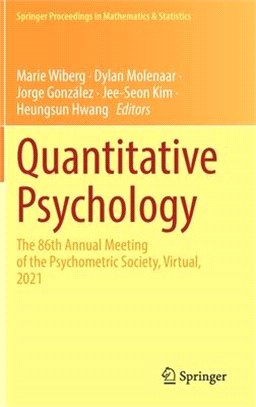 Quantitative Psychology: The 86th Annual Meeting of the Psychometric Society, Virtual, 2021