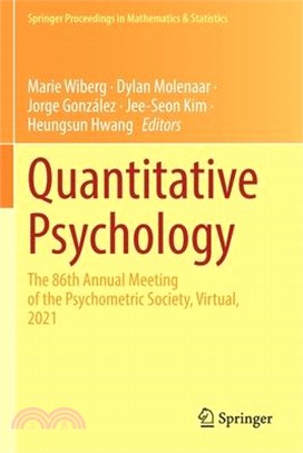 Quantitative Psychology: The 86th Annual Meeting of the Psychometric Society, Virtual, 2021