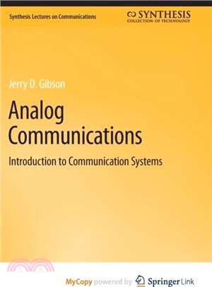 Analog Communications：Introduction to Communication Systems