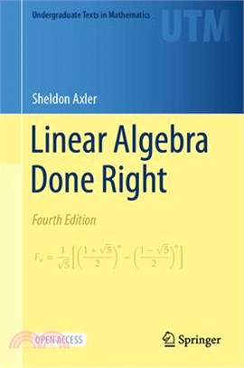 Linear Algebra Done Right