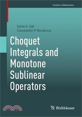 Choquet Integrals and Monotone Sublinear Operators