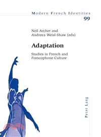 Adaptation—Studies in French and Francophone Culture