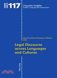 Legal Discourse Across Languages and Cultures