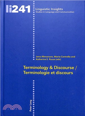 Terminology & Discourse/Terminologie Et Discours
