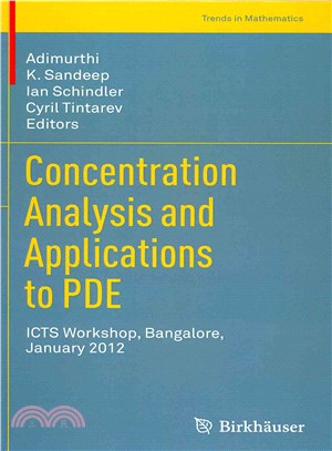 Concentration Analysis and Applications to Pde ― Icts Workshop, Bangalore, January 2012