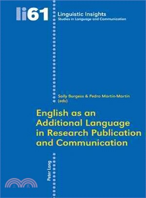 English As an Additional Language in Research Publication and Communication