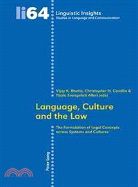 Language, Culture and the Law