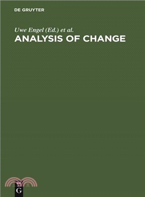 Analysis of Change ― Advanced Techniques in Panel Data Analysis