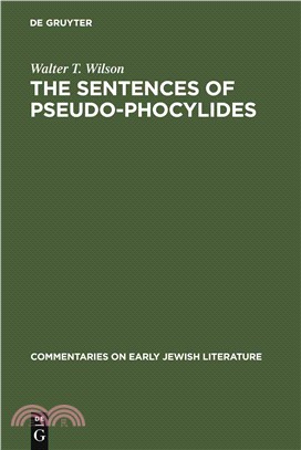 The Sentences Of Pseudo-Phocylides