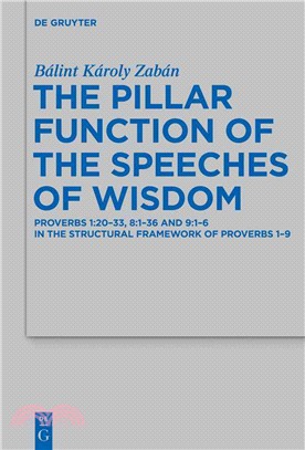 The Pillar Function of the Speeches of Wisdom—Proverbs 1:20-33, 8:1-36 and 9:1-6 in the Structural Framework of Proverbs 1-9