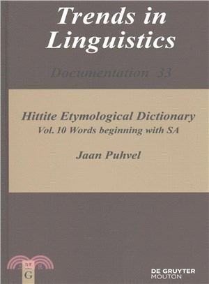 Hittite Etymological Dictionary ─ Words Beginning With Sa