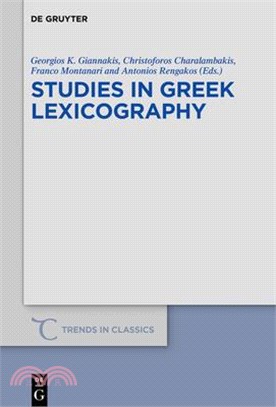 Studies in Greek Lexicography