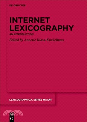 Internet Lexicography: An Introduction