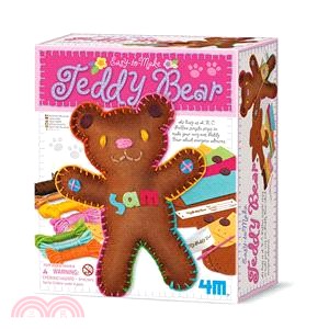 【4M】Easy-To-Make Teddy Bear 我的泰迪熊玩偶