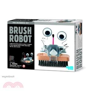 【4M】Brush Robot 毛刷怪機器人