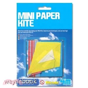 【4M】Mini Paper Kite 迷你風箏