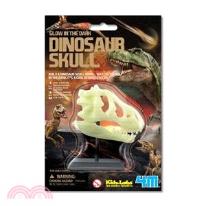 【4M】Glow-In-The-Dark Dinosaur Skull 螢光恐龍骨頭