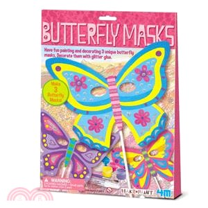 【4M】Butterfly Masks 彩繪蝴蝶面具