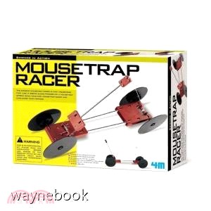 【4M】Mousetrap Racer 捕鼠器改裝賽車