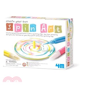【4M】Create Your Own Spin Art 創意彩繪陀螺