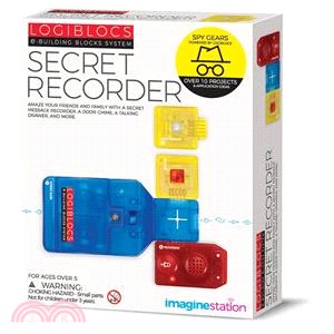 【4M】Logiblocs Secret Recorder 邏輯積木 神奇錄音機