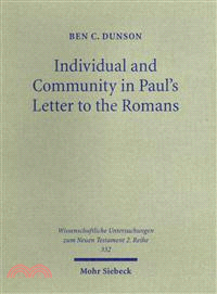 Individual & Community in Paul's Letter to the Romans