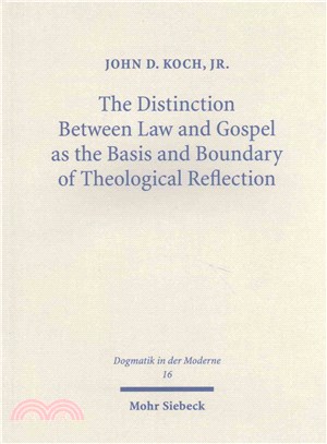 The Distinction Between Law and Gospel As the Basis and Boundary of Theological Reflection