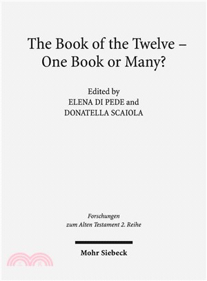 The Book of the Twelve - One Book or Many? ─ Metz Conference Proceedings 5-7 November 2015