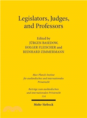 Legislators, Judges, and Professors