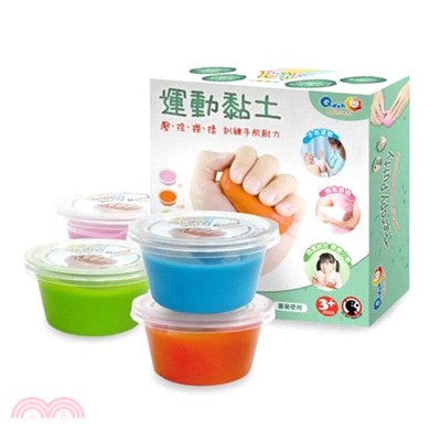 【Q-doh】職能運動黏土 四色盒 60g-粉紅/橘色/草綠/粉藍