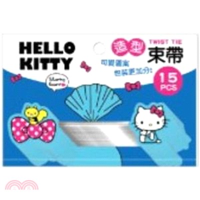 晴天 Hello Kitty造型束帶-藍