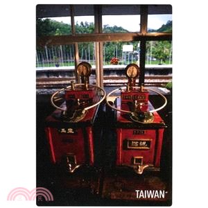 鐵道明信片-台東線三民站電器路牌閉塞機特寫