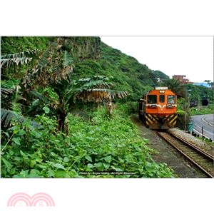 【平溪線明信片】昔日行駛於東北角海岸的深澳線運煤列車