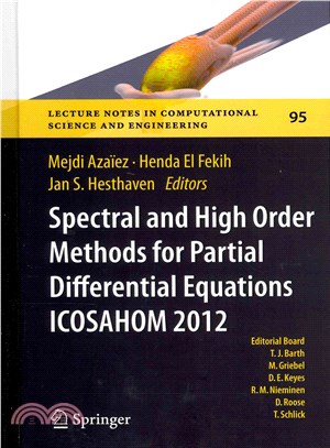 Spectral and High Order Methods for Partial Differential Equations ICOSAHOM 2012 ─ Selected Papers from the ICOSAHOM Conference, June 25-29, 2012, Gammarth, Tunisia