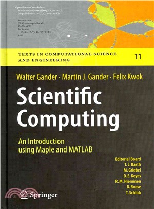 Scientific Computing ― An Introduction Using Maple and Matlab