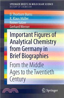Important Figures of Analytical Chemistry from Germany in Brief Biographies ― From the Middle Ages to the Twentieth Century