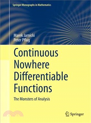 Continuous Nowhere Differentiable Functions ― The Monsters of Analysis